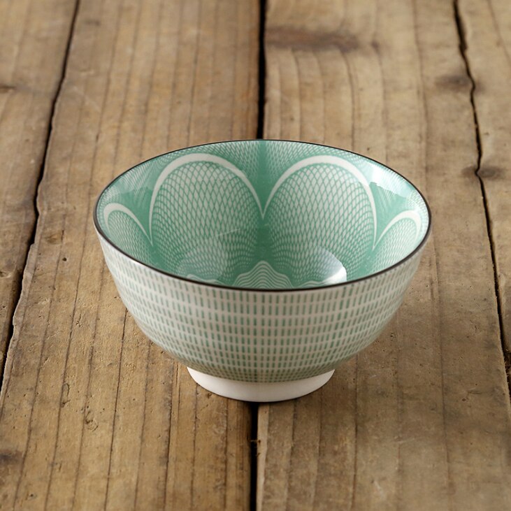 Small Asian Ceramic Bowl - Various Colours