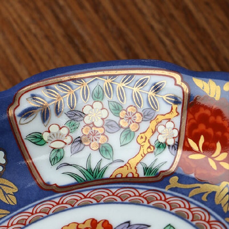 Japanese plate household dish Japanese dish compound ceramics dish