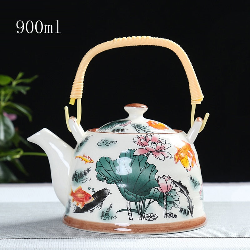 Chinese Style Porcelain Teapots Or Set 500-900ML