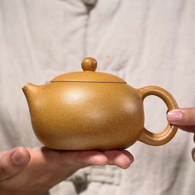Yixing Classic Tea Pot Purple Clay Xi Shi Teapots Ore Beauty Kettle 188 Ball Hole Filter Handmade Tea Set Customized Gifts