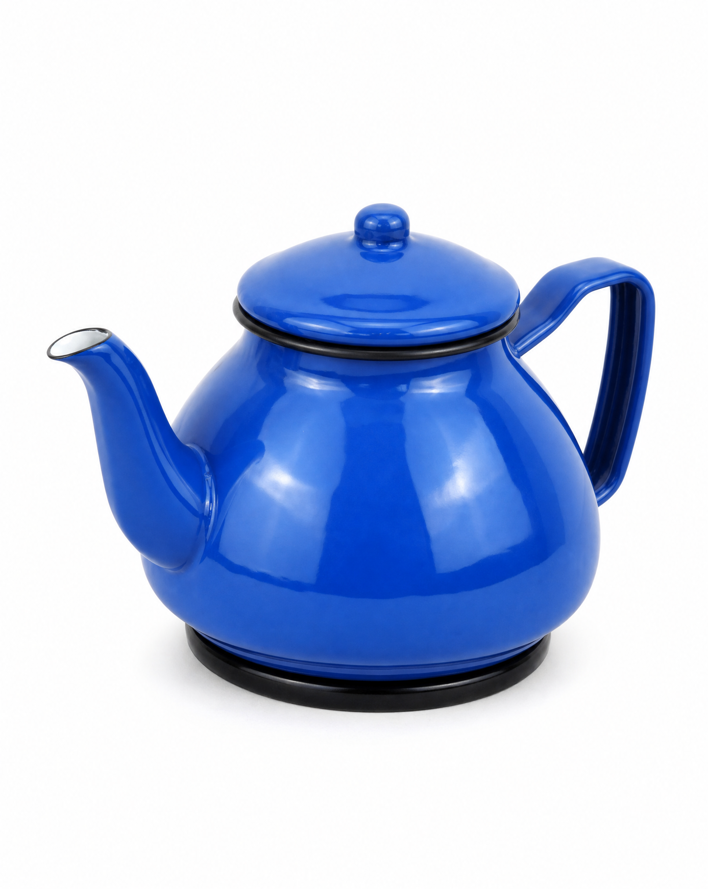 1.0L Thickened Enamel Boiling Kettle, Household Kung Fu Teapot, Coffee Pot , Induction Cooker Gas Stove Universal Tea Kettle