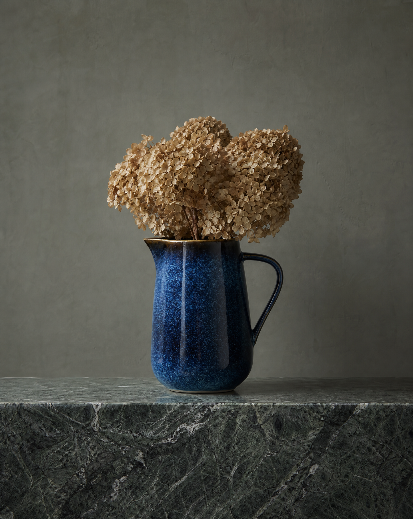Navy Ceramic Jug 1.7L