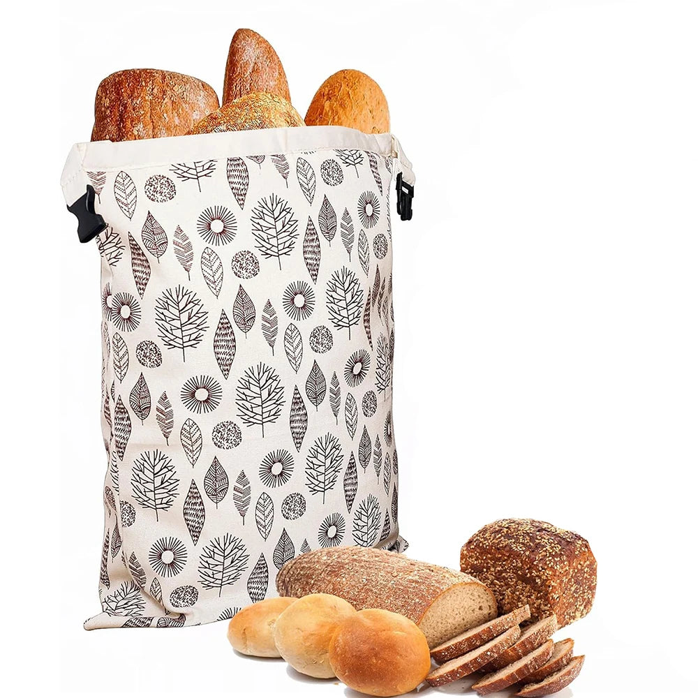 Cotton Beeswax Bags For Bread Storage