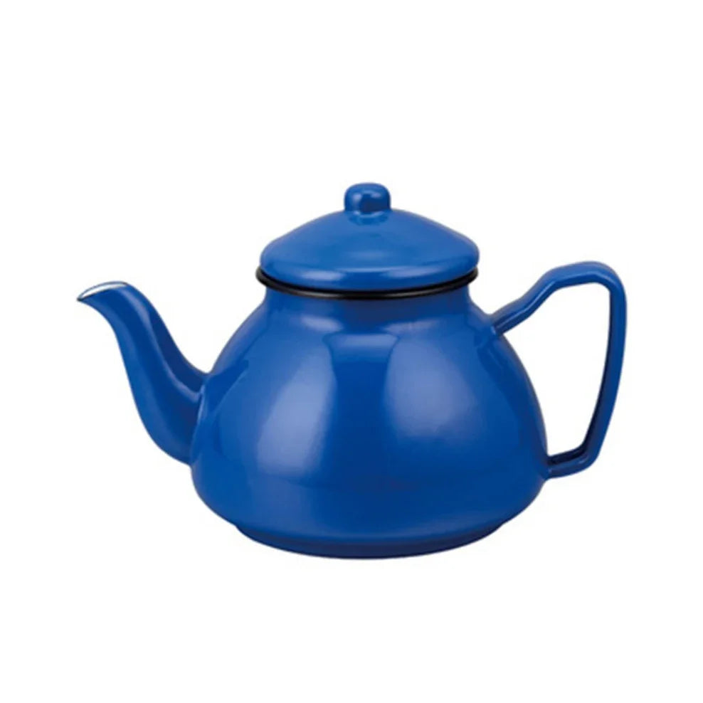 1.0L Thickened Enamel Boiling Kettle, Household Kung Fu Teapot, Coffee Pot , Induction Cooker Gas Stove Universal Tea Kettle