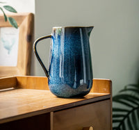 Navy Ceramic Jug 1.7L