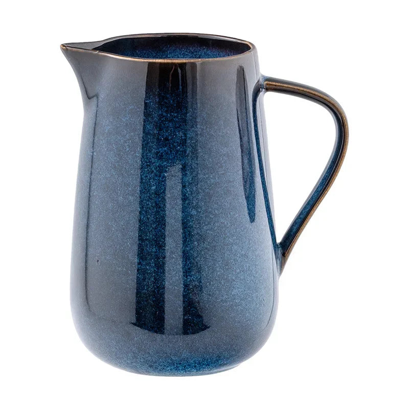 Navy Ceramic Jug 1.7L