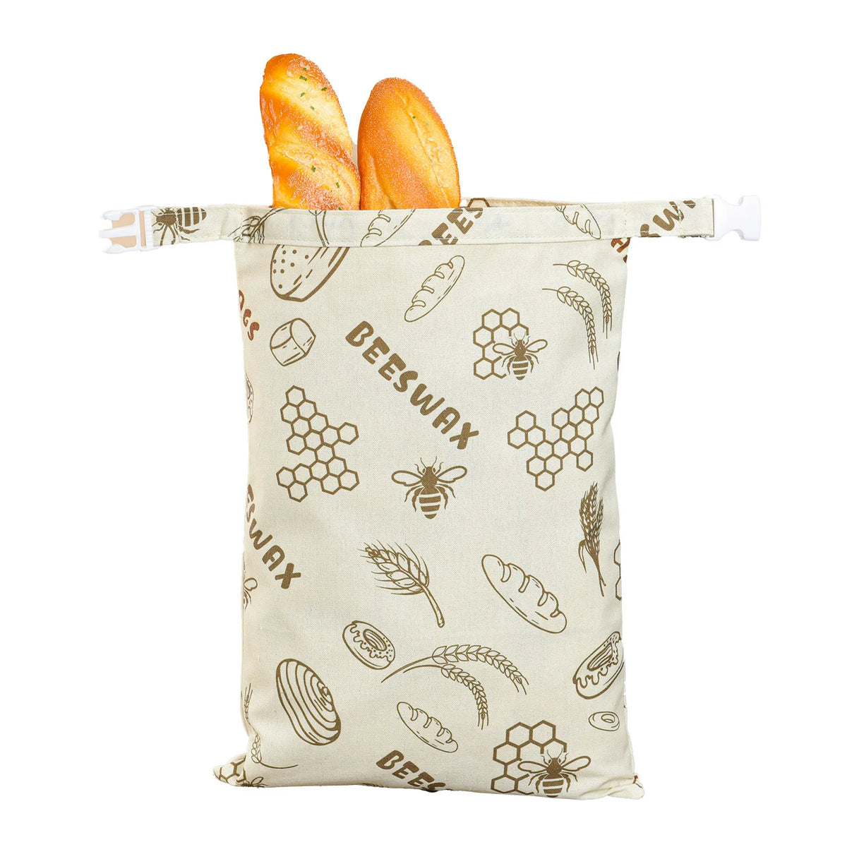 Cotton Beeswax Bags For Bread Storage