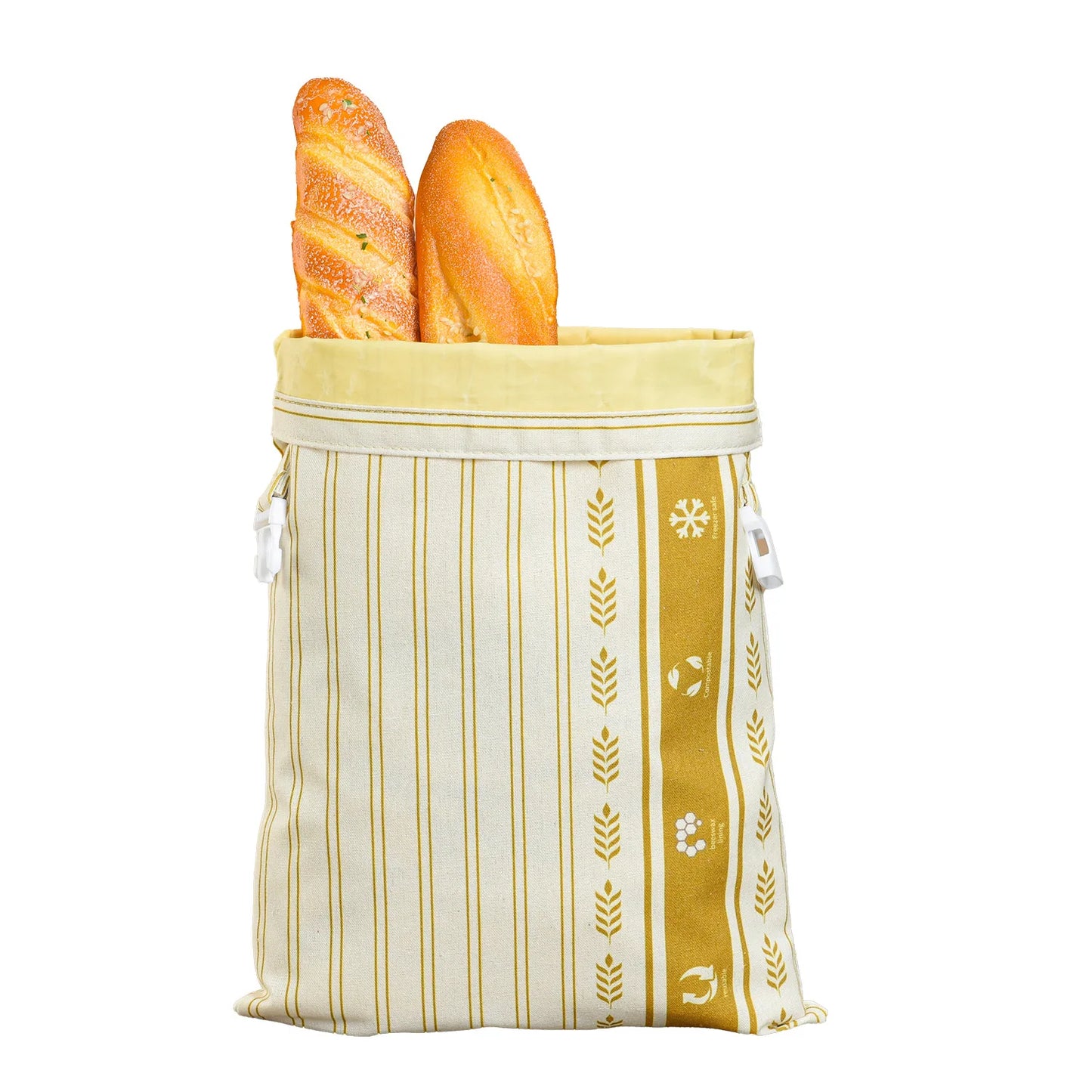 Cotton Beeswax Bags For Bread Storage