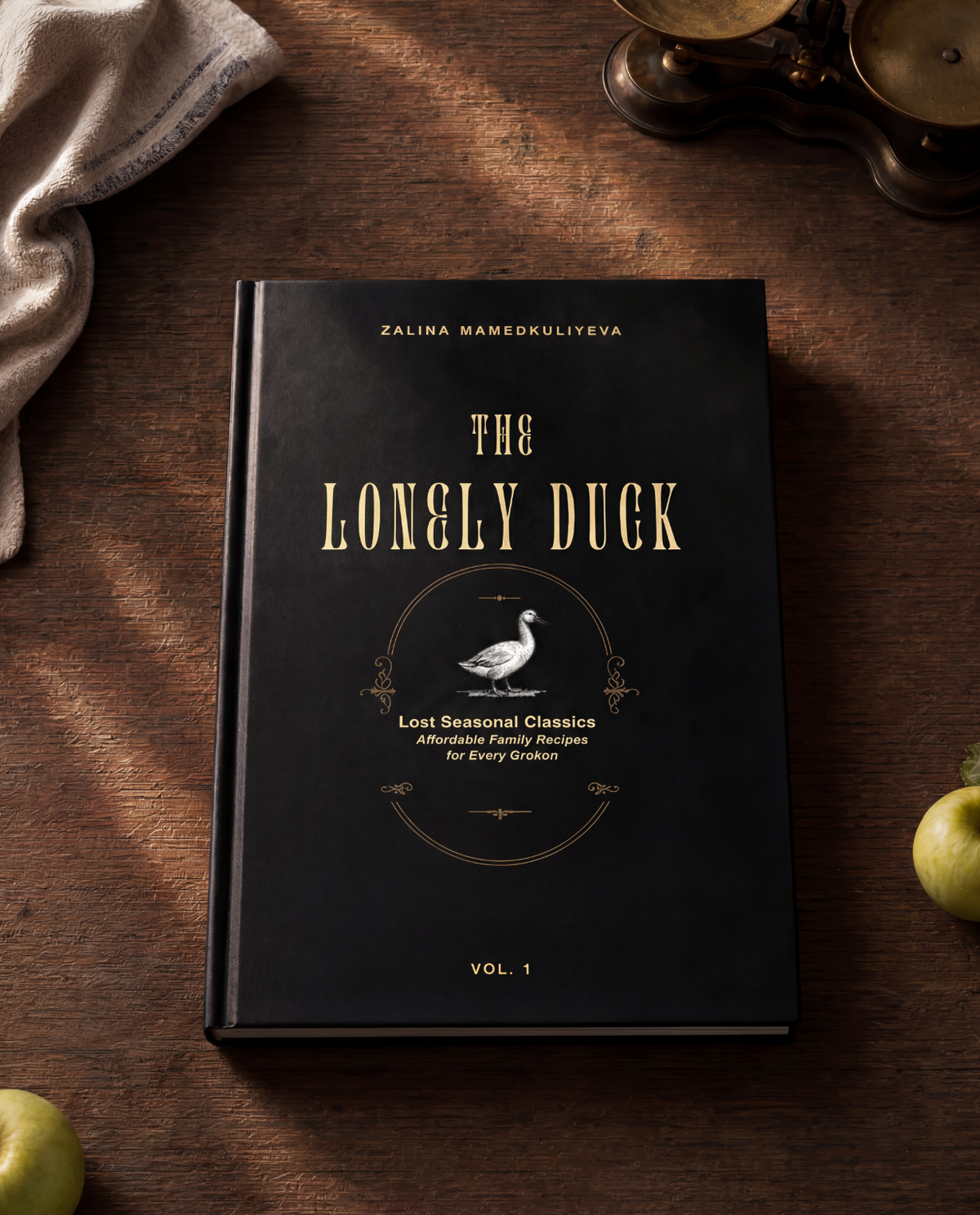 Pre-Order The Lonely Duck Cookbook Volume One by Zalina Mamedkuliyeva