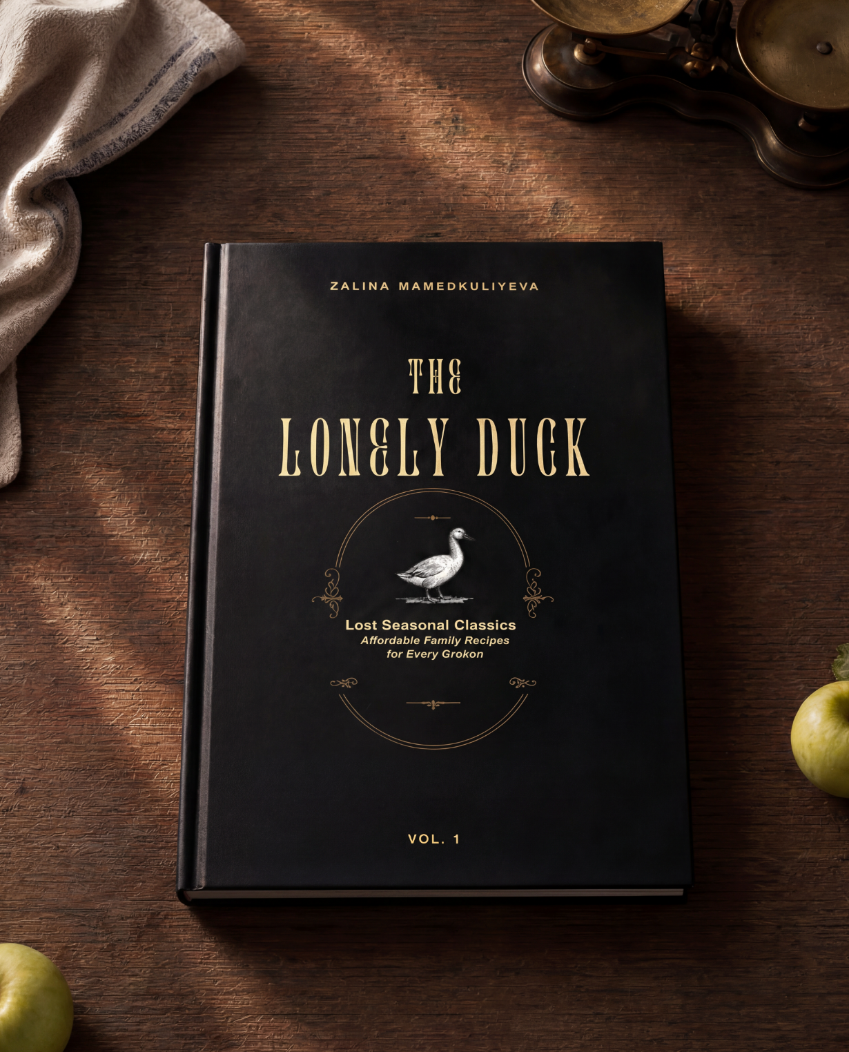 Pre-Order The Lonely Duck Cookbook Volume One by Zalina Mamedkuliyeva