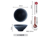 Japanese style ceramic bowl ramen bowl tableware set household noodles big bowl rice bowl ramen bowl
