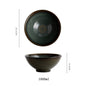 Asian Ceramic Bowl - 1L Capacity - Various Colours - Oyunimade