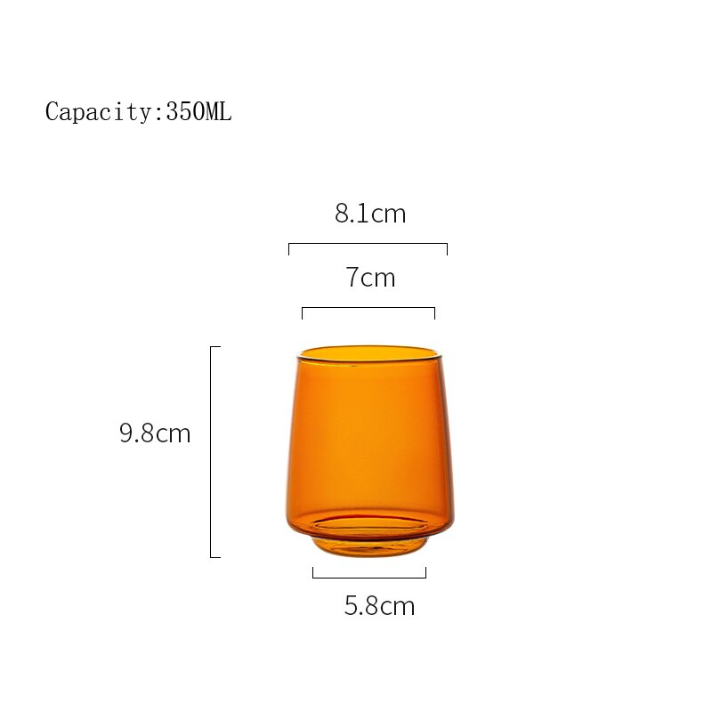 Glass Coffee Hand Punch Pot Coffee Cup Long Gooseneck Spout Kettle Pour Over Coffee Pot With Lid Home Heat Resistant Teapot