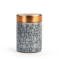 Mini Ceramics Tea Caddy oolong Tieguanyin Containers travel tea bag Sealed tea jar coffee Powder canister Household storage tank