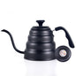 Coffee Pot 400ml Drip Kettle Tea Pot Non-Stick Food Grade Stainless Steel Gooseneck Drip Kettle Swan Neck Thin Mouth With Lid