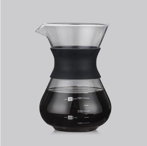 Chemex - Glass Coffee Dripper With Stainless Steel Filter - Various Sizes