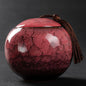 High quality Ceramics Tea Caddies Chinese tea ceremony Accessories Portable Tea Storage Jar Caddy Teaware Home Decor