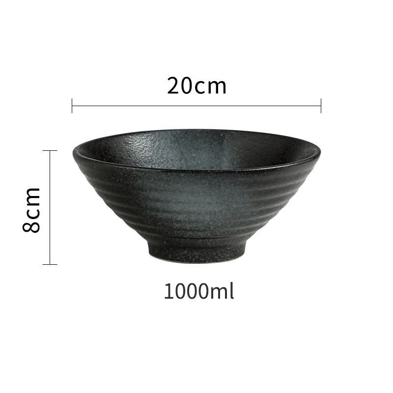 Japanese Ceramic Ramen Bowl 1600 ml