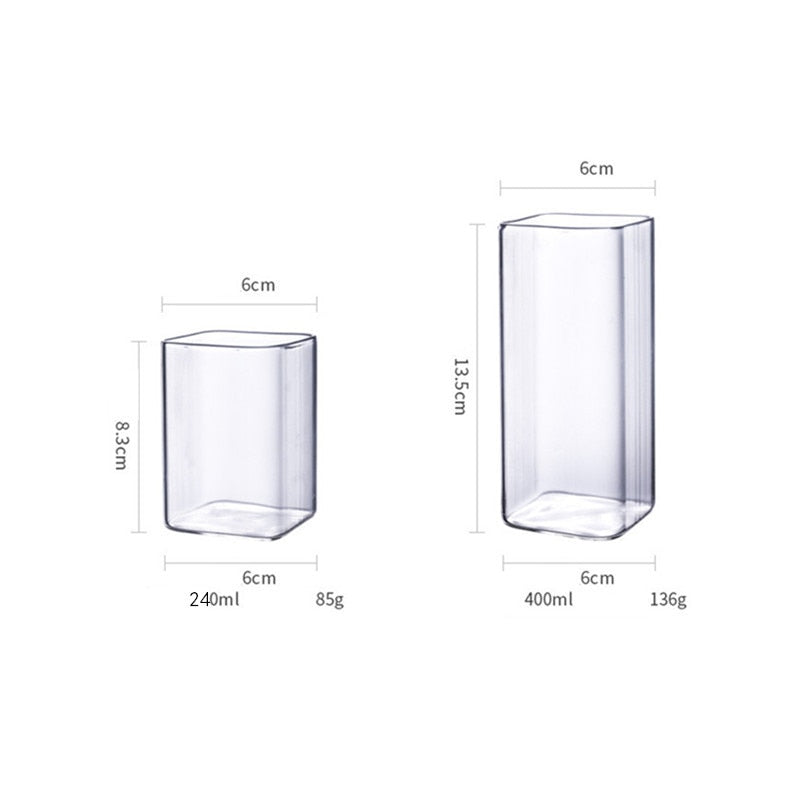 Square Drinking Glass