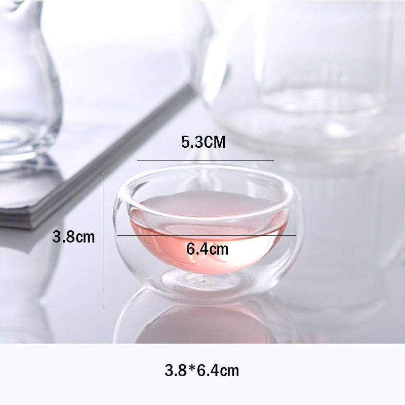 Good Clear Borosilicate Glass Teapot With 304 Stainless Steel Infuser Strainer Heat Resistant Loose Leaf Tea Pot Tool kettle set