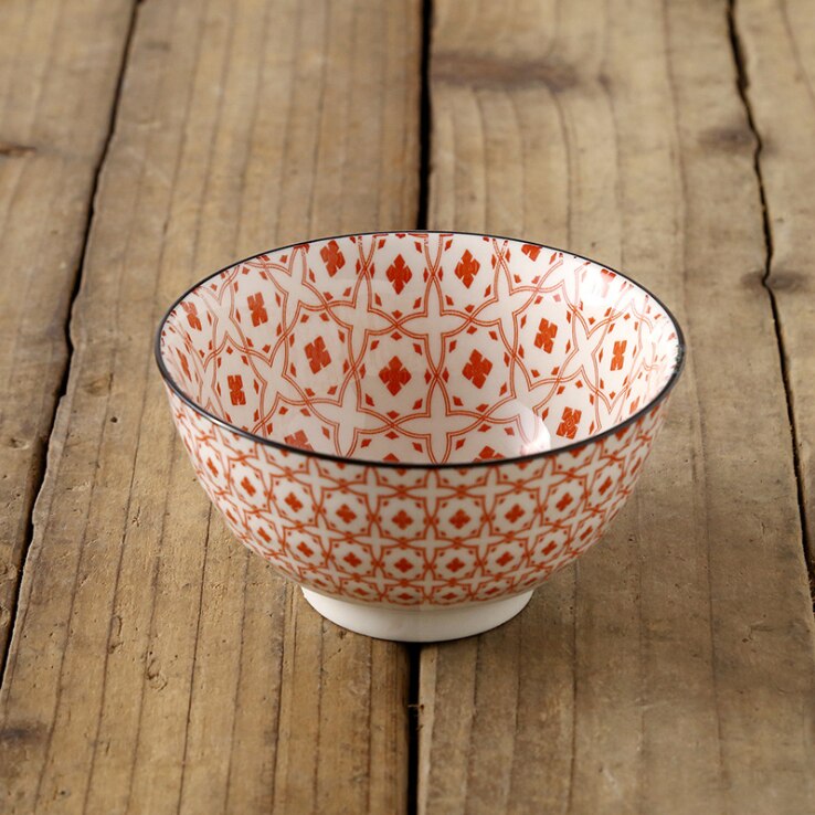 Small Asian Ceramic Bowl - Various Colours