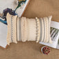 Bohemian Woven Cotton and Washed Linen Cushion Cover Pillow Cover With Ethnic Patterns