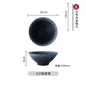 Japanese style ceramic bowl ramen bowl tableware set household noodles big bowl rice bowl ramen bowl
