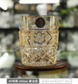 European-style large-scale crystal glass drawing gold wine whiskey glass beer glass tea glass spirits glass brandy glass