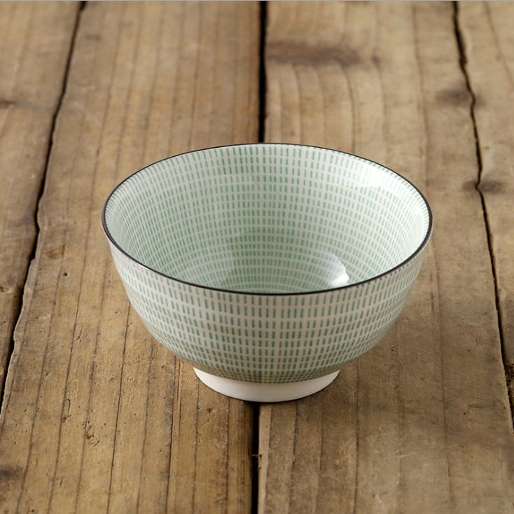 Small Asian Ceramic Bowl - Various Colours