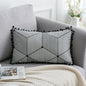 Retro Nostalgic Blended Pillow Bohemian Pillow  Swan Suede Sofa With Blended