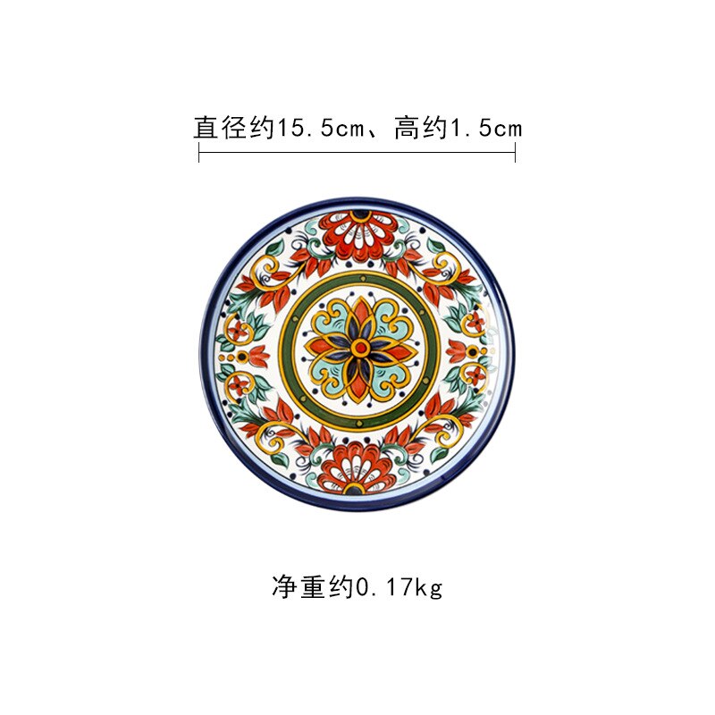 Dishes For Serving Dinner Plates Ceramic Western Plates Steak Noodles Plate Bowl Plates For Food Ceramic Tableware Dinnerware