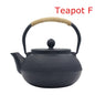 New 7 Chioces Cast Iron Teapot Set Japanese Tea Pot Tetsubin Kettle Enamel 900ml Kung Fu Infusers Metal With Strainer Net Filter
