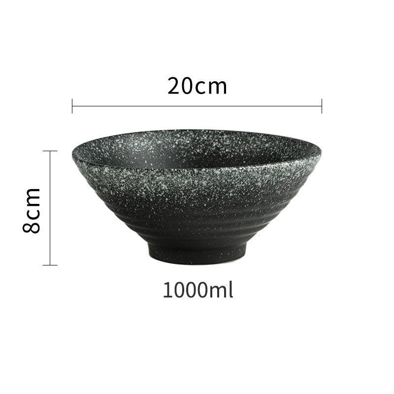 Japanese Ceramic Ramen Bowl 1600 ml