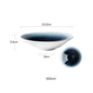Japanese-style Open Bowl Shallow Plate Ceramic Single Large Salad Bowl Noodle Bowl Plate Dish Food Plate Creative TablewareBowl