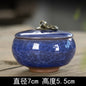 Creative Crack Ceramic Mini Tea Caddy Household Portable Storage Jar with Lid Cosmetic Jewelry Storage Box Gift Home Decoration