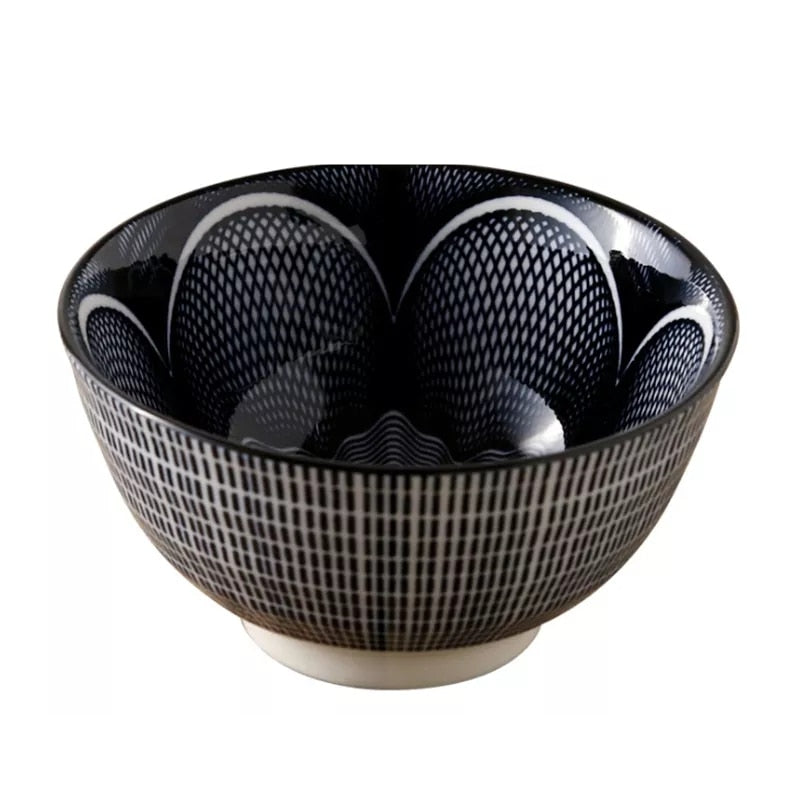 Small Asian Ceramic Bowl - Various Colours
