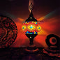 Mediterranean style Art Deco Turkish Mosaic Table Lamp Handcrafted mosaic Glass romantic bed light