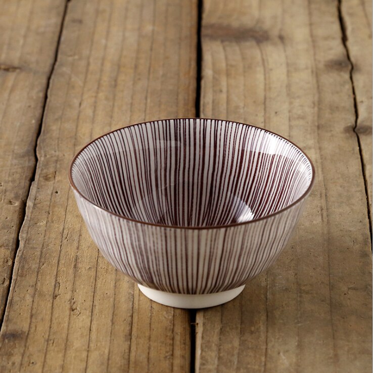 Small Asian Ceramic Bowl - Various Colours