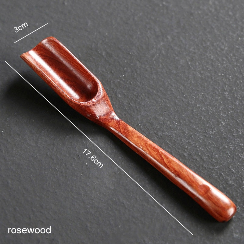 TeaSpoon Natural Bamboo Chinese Kongfu Tea Shovel Tea clips Ceremony Fish Shape Tea brush Teaware Accessories