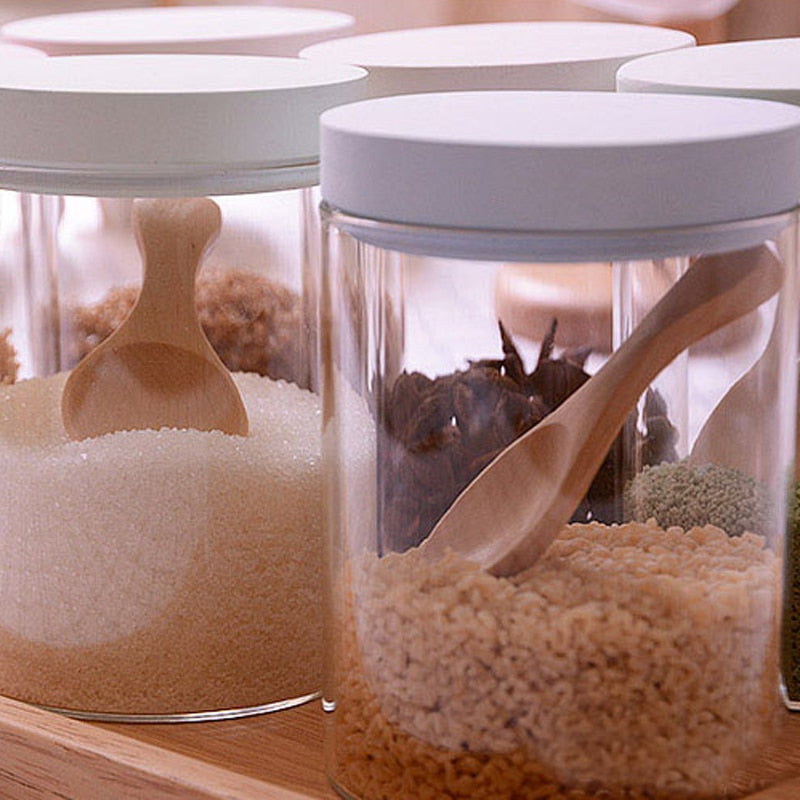 Mini Wooden Condiment Spoons Set of 4 - Balmy Days