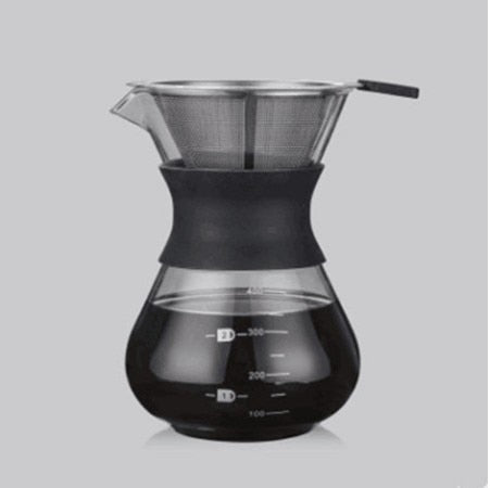 Chemex - Glass Coffee Dripper With Stainless Steel Filter - Various Sizes