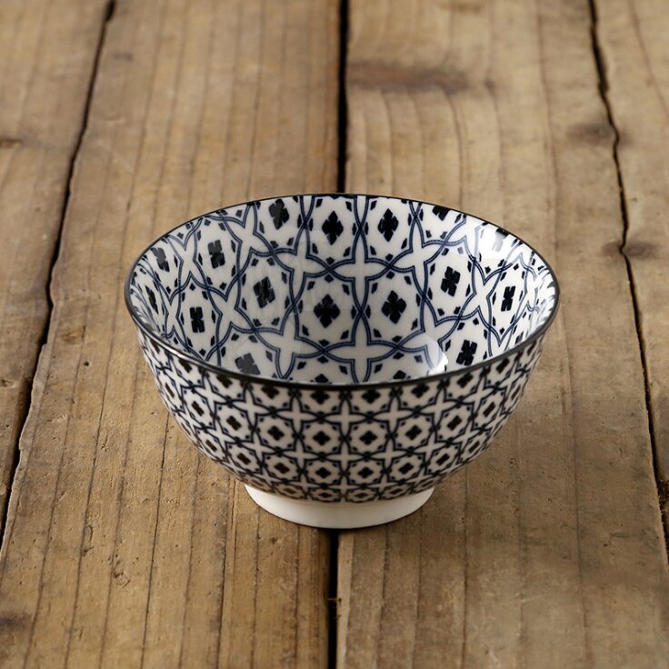 Small Asian Ceramic Bowl - Various Colours