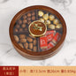 Walnut Solid Wood Dried Fruit Box Candy Box Home Living Room Light Luxury Tea Table Chinese Fruit Plate Snack High-End Storage