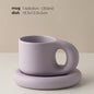 Cosy Nordic Bubble Style Coffee Cup Saucer Set 300 ml
