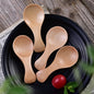 Mini Wooden Condiment Spoons Set of 4 - Balmy Days