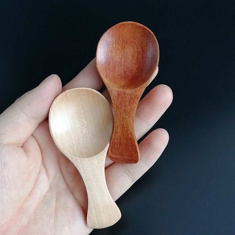 Mini Wooden Condiment Spoons Set of 4 - Balmy Days