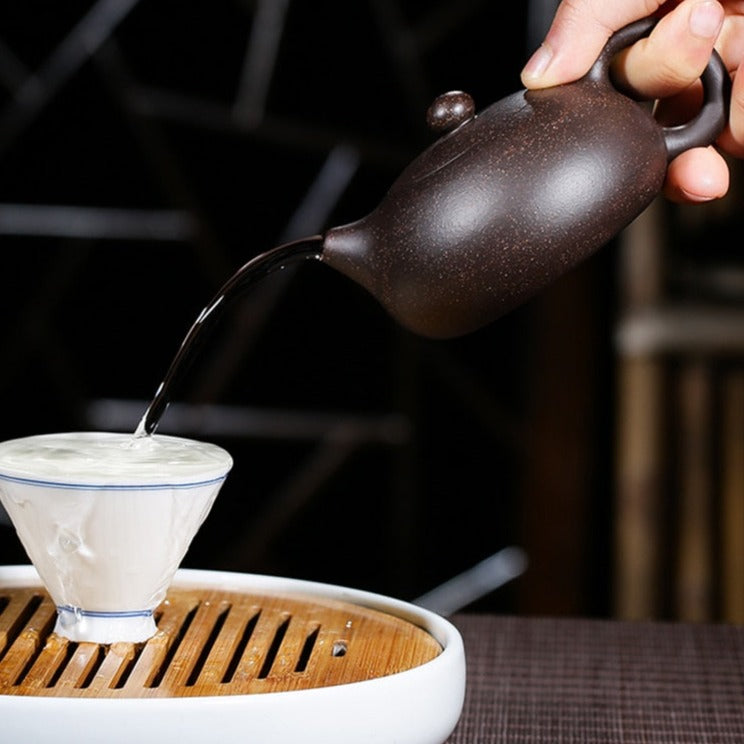 Personal Mini Yixing Teapot From Purple Clay 150 ml 220 ml