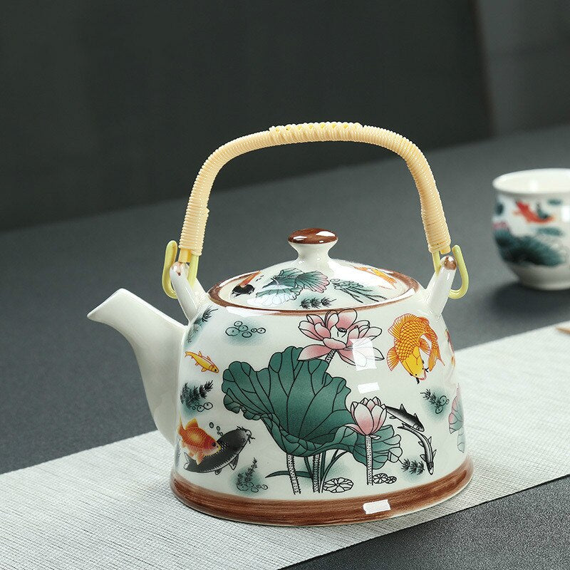 Chinese Style Porcelain Teapots Or Set 500-900ML