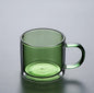 Tinted Glass Coffee Mug 250ml  - Various Colours