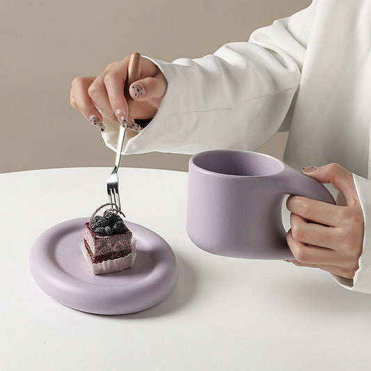 Cosy Nordic Bubble Style Coffee Cup Saucer Set 300 ml